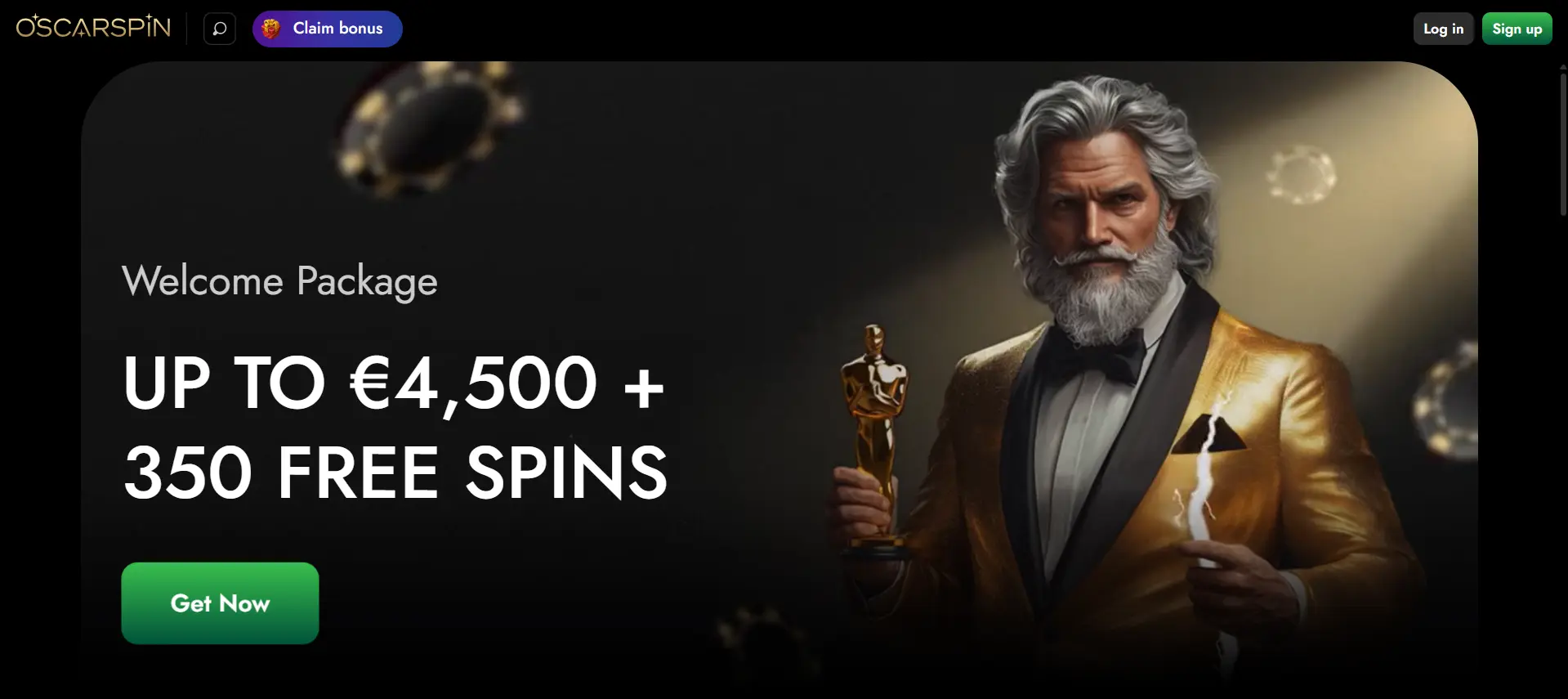 Bonus di benvenuto di Oscarspin